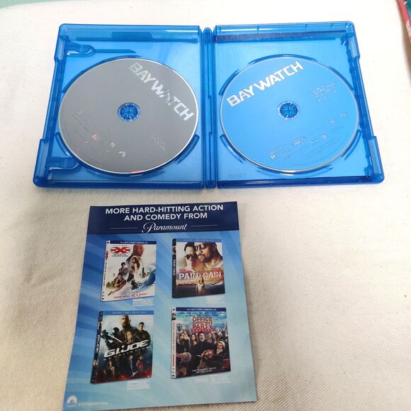 Baywatch (Blu-ray + DVD, 2017, Slipcover, EXPIRED Digital Code Included) Sleeve - Picture 7 of 11